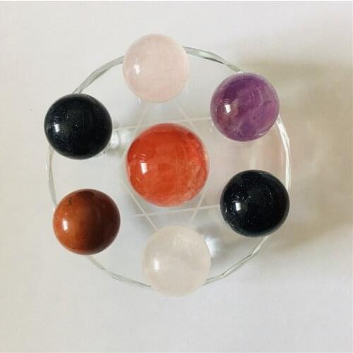 Natural Ball CRYSTAL Seven star array HEALING