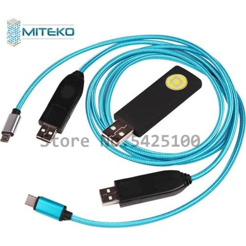 2020 Newest sales ORIGINAL Octopus FRP tool/Octoplus FRP dongle + Octoplus FRP USB UART 2 IN 1 Cables