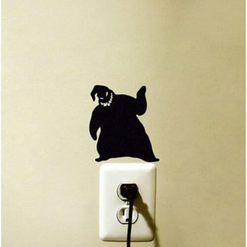Oogie Boogie Christmas Personality Switch Decal Vinyl Bedroom Sticker 5WS0058