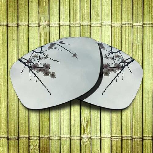 Polarized Replacement Lense For-Oakley Jupiter Squared Sunglasses Frame True Color Mirrored Coating - Chrome Color Available