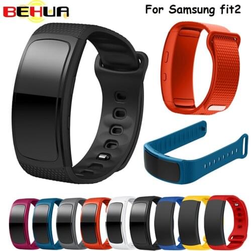 Watch band Superior Quality Luxury sport Silicone Watch Replacement Band Strap For Samsung Gear Fit 2 SM-R360 Fit2 Pro Wristband