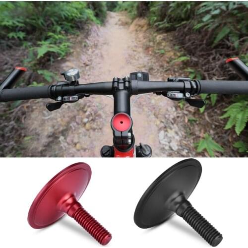 Bicycle Headset Top Cap Aluminum Alloy Bike Handlebar Cap Mountain Bike Top Cap for 28.6mm Fork Tube Cover Stem