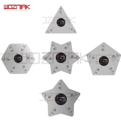 Wozniak QIANLI Latest Metal Disassemble Card For iPhone For Samsung LCD Screen Back Cover Open the Pry Tools 5pcs