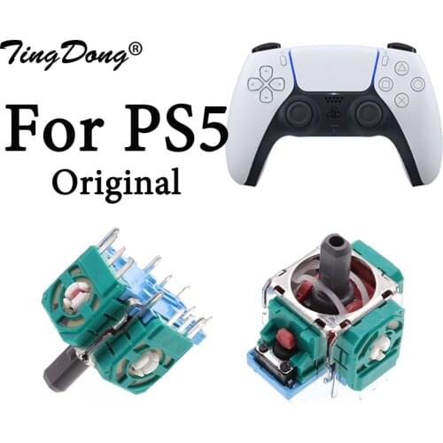 3D Analog Joystick Thumb Stick replacement repair part Sensor Module Potentiometer For Sony Dualsense 5 PS5 Controller Accessory