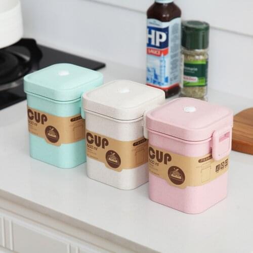 600ml Soup Box Sealed Leakproof Lunchbox Eco-Friendly Square Food Container Meal Prep Bento Box Microwavable Lunch Box Office