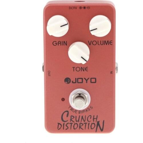Joyo JF-03 Crunch Distortion Electric Guitar Effect Pedal True Bypass British Classic Rock Distortion Effects Guitar Accessories