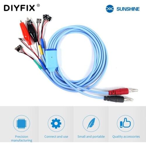For iPhone 5G-8G/11 Pro Max DC Power Supply Test Cable Professional For Apple Logic Board Charging Wire Motherboard Repair Line