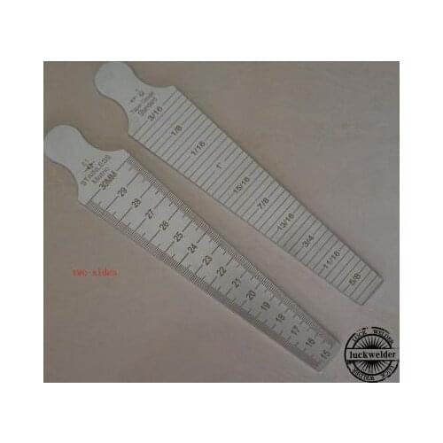 Taper Welding Gauge Gage 15-30mm Test Ulnar Welder Inspection Inch and Metric