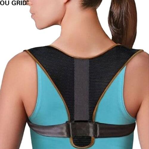 Posture Corrector for Men and Women,Updated Adjustable Upper Back Brace for Clavicle Support and Providing Pain Relief from Back