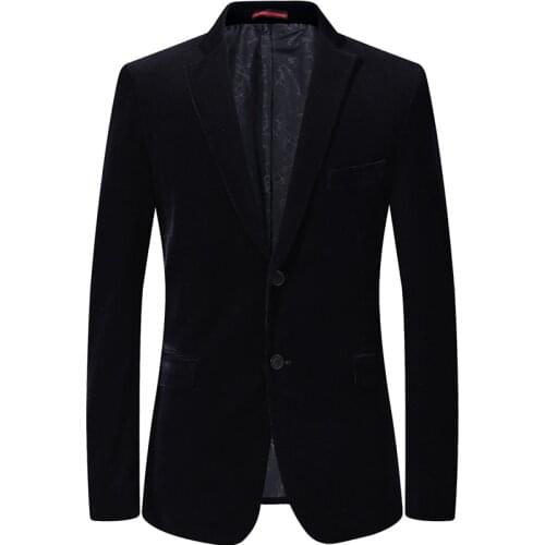 Trendy Cheap Classic Fashion Korean Style Soft Slim Fit Mens Business Casual Suit Blazer
