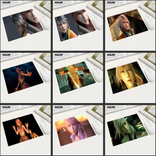 XGZ Fashion Final Fantasy Wallpaper Girl Mouse Pad Rectangular Rubber Game Player Laptop Computer MousePad for Mass Effect N7