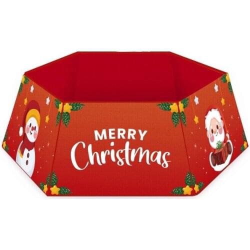 Fashionred Christmas Tree Collar, Christmas Tree Ring, Easy-To-Set Tree Skirt Tree Base Cover To Decorate Your Holiday