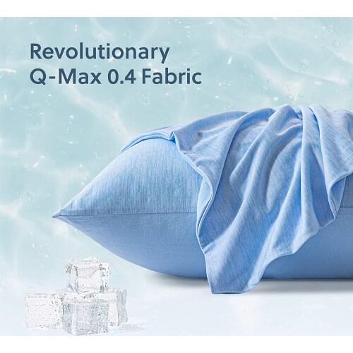 Pillow Cover Bedding Cooling Pillowcases For Bed Brushed Microfiber Ultra Silky Soft Cotton Hidden Zipper Pillow Protector 48X74