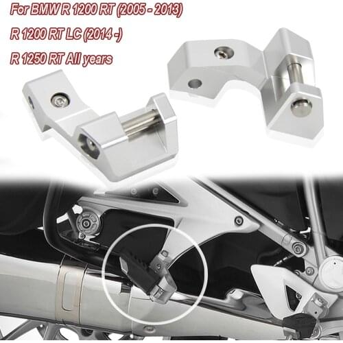 NEW For BMW R1250RT R1200RT LC R 1200 RT 2005-2013 R 1250 RT Motorcycle Passenger Footrest Foot Peg Lowering Kits