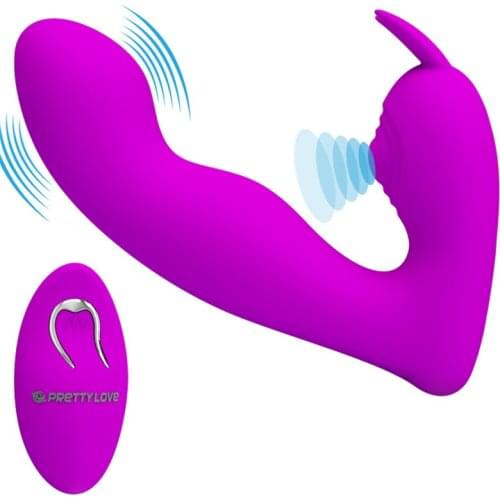 New Wireless Remote Control 12 Function Vibrating G-spot Clitoral Massager 4 Pulse Wave Settings Adult Game Sex Toys for Women