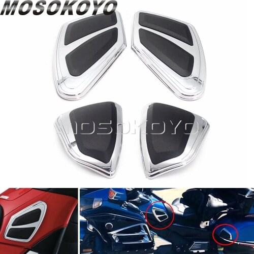 Tank Trim With Knee Pads For Honda Goldwing GL1800 FB6 2012-2017 Saddlebag Protector Trims Covers Knee Panel Fairing Side Cover