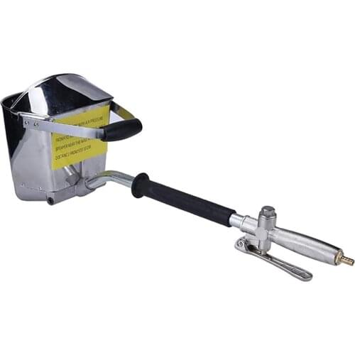 Spray Gun Mortar Sprayer Wall Mortar Gun Stucco Shovel Hopper Ladle Cement Spray Gun Air Stucco Sprayer Plaster Hopper Gun