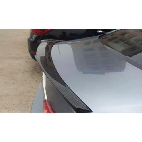 Q50 M4-style Carbon Fiber Rear Trunk Boot Wing Lip Spoiler for Infiniti Q50 Sedan 4-Door 2014-2019