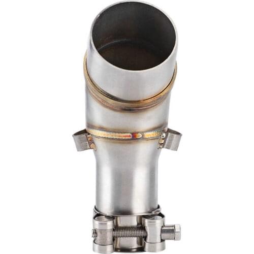 Motorcycle Slip On Exhaust Middle Link Pipe Adapter Connector for Yamaha R25 R3 2013 2014 2015 2016 Added Coating Process