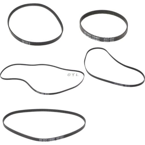 Deek-Robot GT2 Timing Closed Loop Rubber Belt Part 200 280 400 610 852mm 2GT 6mm Synchronous Belts 3D Printers Parts Z09