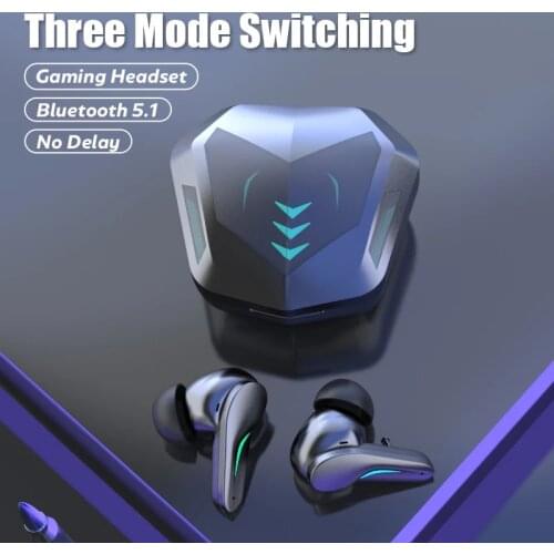 TWS MD188 Wireless Bluetooth Earphones Stereo Gaming Headsets 65ms Low Latency Headphones Stereo Earbuds for smart phone