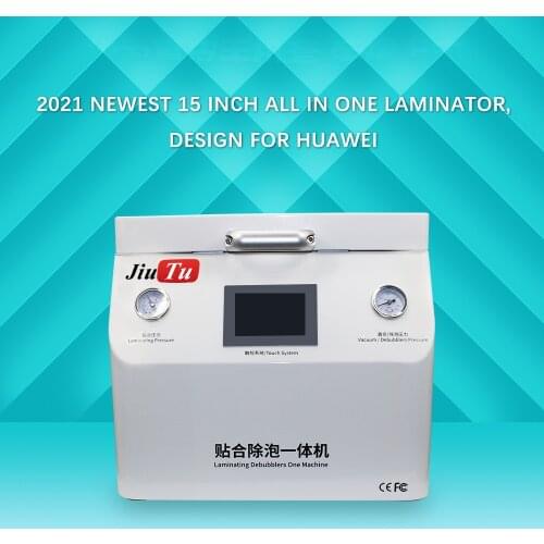 2021 Vacuum Laminating Machine 15inch OCA Laminator With Bubble Remover For iPad Curved Screen Repair