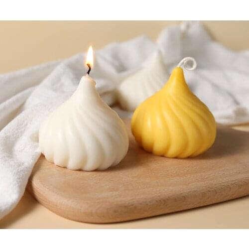 3D Candle Mold Silicone Molds for DIY Handmade Craft Soy Wax Scented Candles Making Aromatherapy Plaster Mould