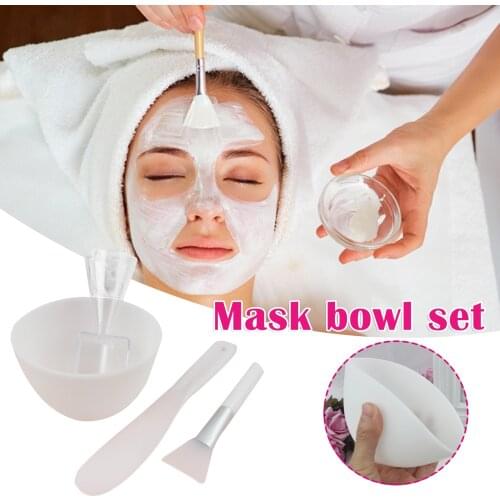 5pcs/set Facial Mask Beauty Tools Set Bowl Brush Spoon Stick DIY Face Care Cosmetic Supplies Skin Care Mascarillas Faciales