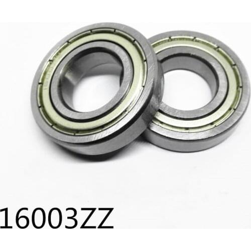 5pcs/Lot 16003ZZ 16003 ZZ 17x35x8mm Metal Shielded Deep Groove Ball Bearing Brand New