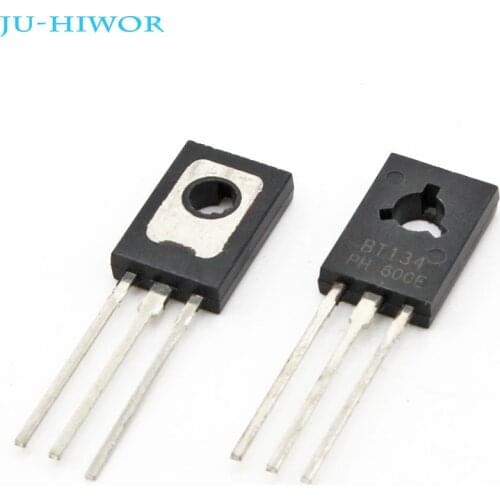 50pcs/lot BT134-600E BT134 Triac 4A 600V TO-126 (Made In China)