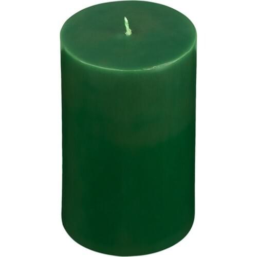 MumvemuM 7x15 Green Cylinder Candle