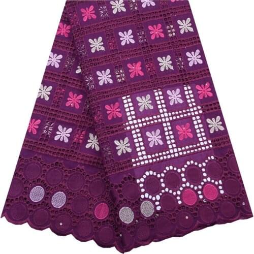 African High Quality Swiss Voile Laces Switzerland Cotton African Dry Lace Fabric Fashion Nigerian Voile Lace For Garment 1768