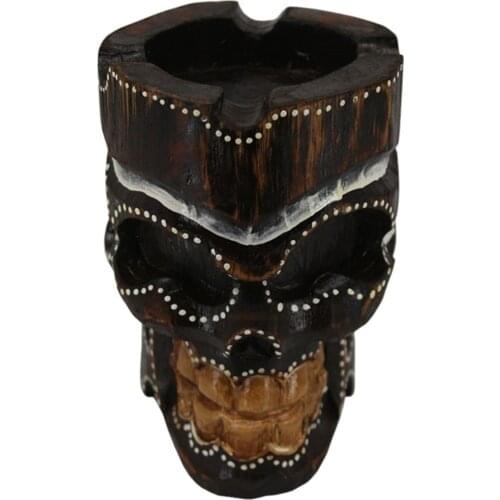Wooden Ashtray, Skull Ashtray, Skeleton Ashtray, Natural Handmade Quality Gift