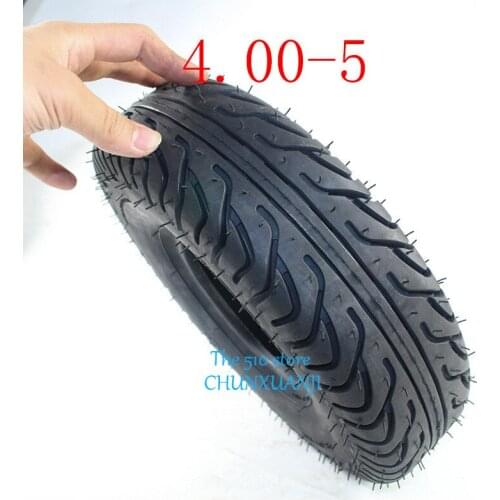 Hot Sale Good Quality 4.00-5 Tyre with Inner Tube Fits for Elderly Scooter Mini MOTO Car,Electric Scooter Tire