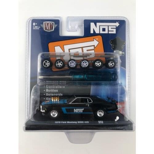 M2 1:64 Machines 1970 Ford Mustang Boss 429 Collection Metal Die-cast Simulation Model Cars Toys