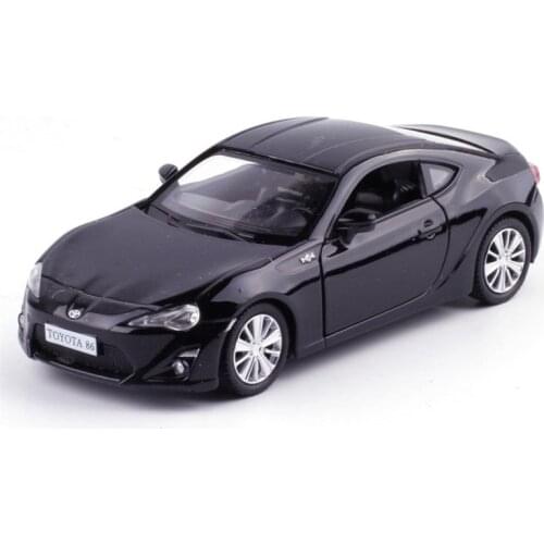 1:36 scale Alloy pull back car model, High simulation toyota 86 supercar,Two open doors,Free Shipping