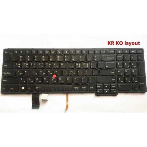 New for LENOVO Thinkpad Yoga 15 MT 20DQ KR KO Keyboard Backlight 00HN297