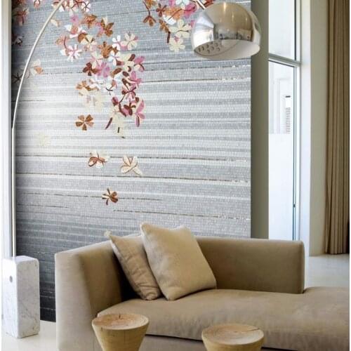 Custom made glass mosaic mural,Artistic mosaic murals