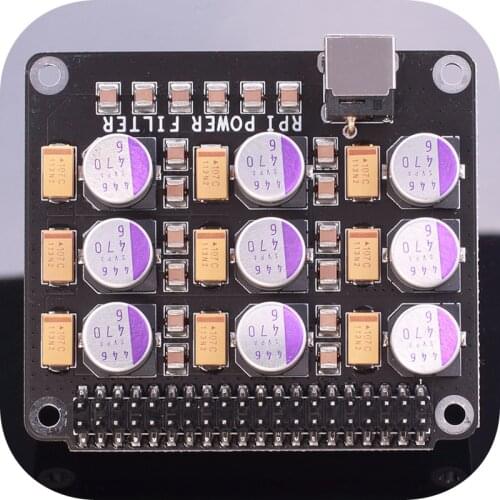 Power Purification Board Power Filter for Raspberry Pi DAC Audio Decoder Digital Broadcasting