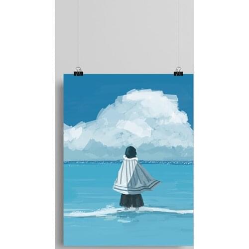 Obanai Iguro Kimetsu no Yaiba anime Canvas poster Painting wall Art decor Living room Bedroom Study Home Decoration Prints