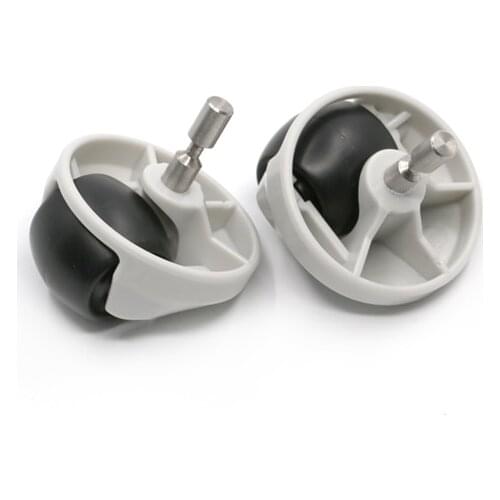 2Pcs/Lot Front Castor Wheel Steering Wheel for Xiaomi Mijia Roborock 1/2 S50 S51 S55 E25 E20 S5 S6 C10 Vacuum Robot Cleaner