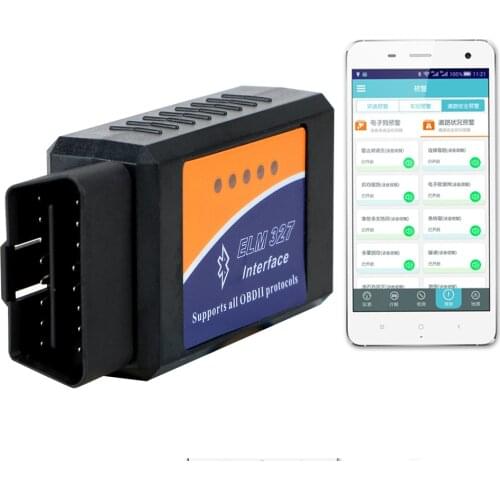 OBD2 Scanner Automotive Car Diagnostics Tools OBD2 Bluetooth ELM327 Car Auto Scanner for Android ELM327 V2.1 Code Reader