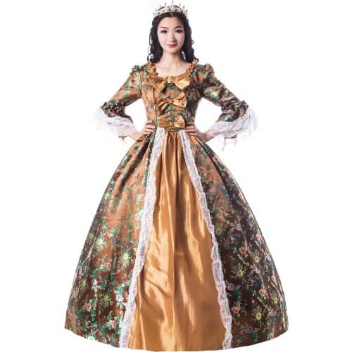 Victorian Rococo gown Medieval Cosplay Lolita Dress One Piece Dress Medieval Renaissance dress Ball gown