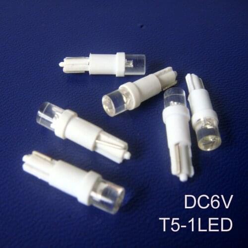 High quality 6.3V T5 led Instrument lights,T5 DC6V led Indicator lights Led Warning light Signal light free shipping 1000pcs/lot