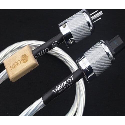 Hi-end Nordost Odin Supreme Reference AC Power Cable Cord US Plug EU Plugs NCF HIFI audio cables