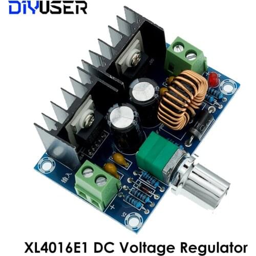 XH-M401 DC-DC Step Down Buck Converter Power Supply Module XL4016E1 PWM Adjustable 4-40V To 1.25-36V Step Down Board 8A 200W