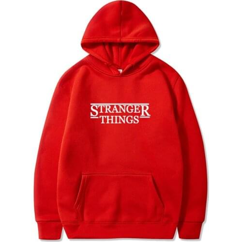 Funny New fashion Stranger Things Hoodies Sweatshirts Men/Women High Quality Pullovers Classic Unisex Hoodie Stranger Things