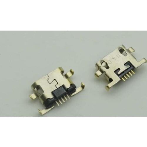 10pcs/lot USB Charging Port Dock Connector For ZTE Blade A602 BA602 Jack Plug Socket Replacement For HUAWEI Lenovo D10