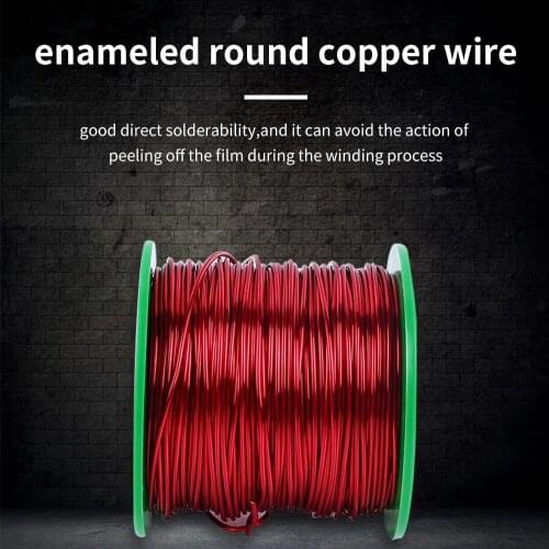 0.19mm 0.45mm 0.72mm 1.18mm 1.8mm 6Kg 3Kg copper wire Magnet Wire Enameled Copper Winding wire Coil Copper Wire Winding wire