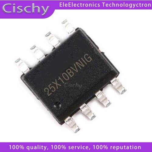 5pcs/lot W25X10BVSNIG 25X10BVNIG W25X10 25X10 SOP-8 In Stock